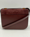 DeMellier Vancouver Brown Suede/Leather Crossbody