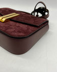 DeMellier Vancouver Brown Suede/Leather Crossbody