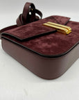 DeMellier Vancouver Brown Suede/Leather Crossbody