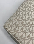 Michael Kors Cream Faux Leather Jet Set Travel Size Tote Bag