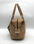 Longchamp Tan Leather Legende Doctors Satchel