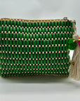Antik Kraft Elara Wooden Bead Clutch