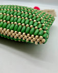 Antik Kraft Elara Wooden Bead Clutch