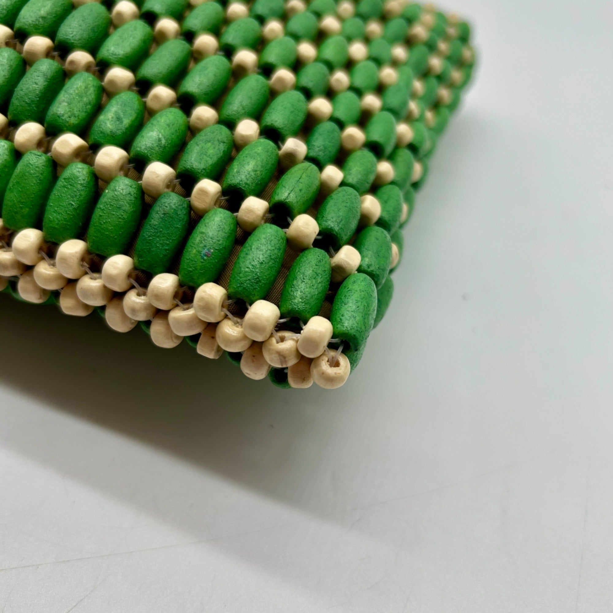 Antik Kraft Elara Wooden Bead Clutch