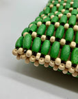 Antik Kraft Elara Wooden Bead Clutch