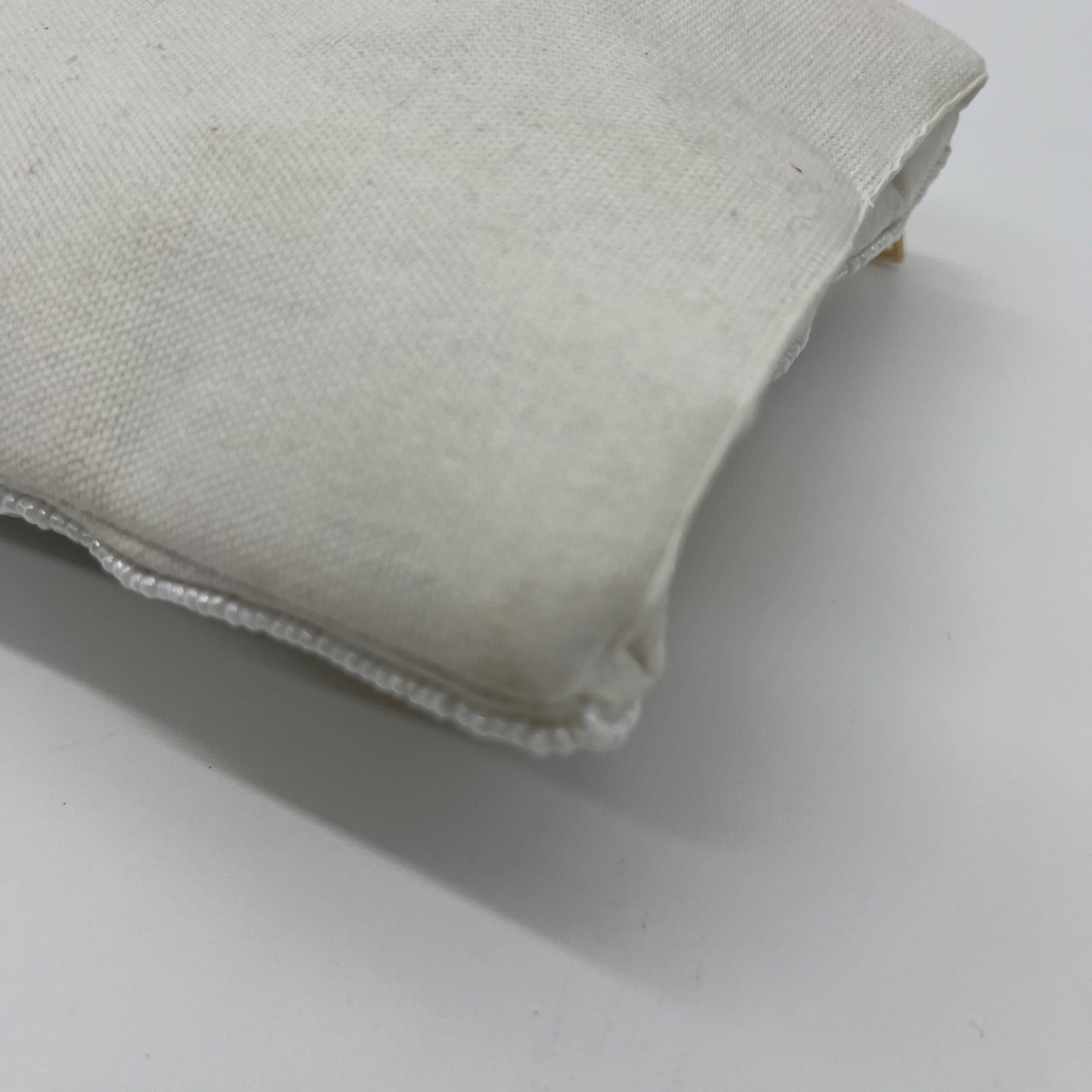 MMs Brands White Beaded Pouch