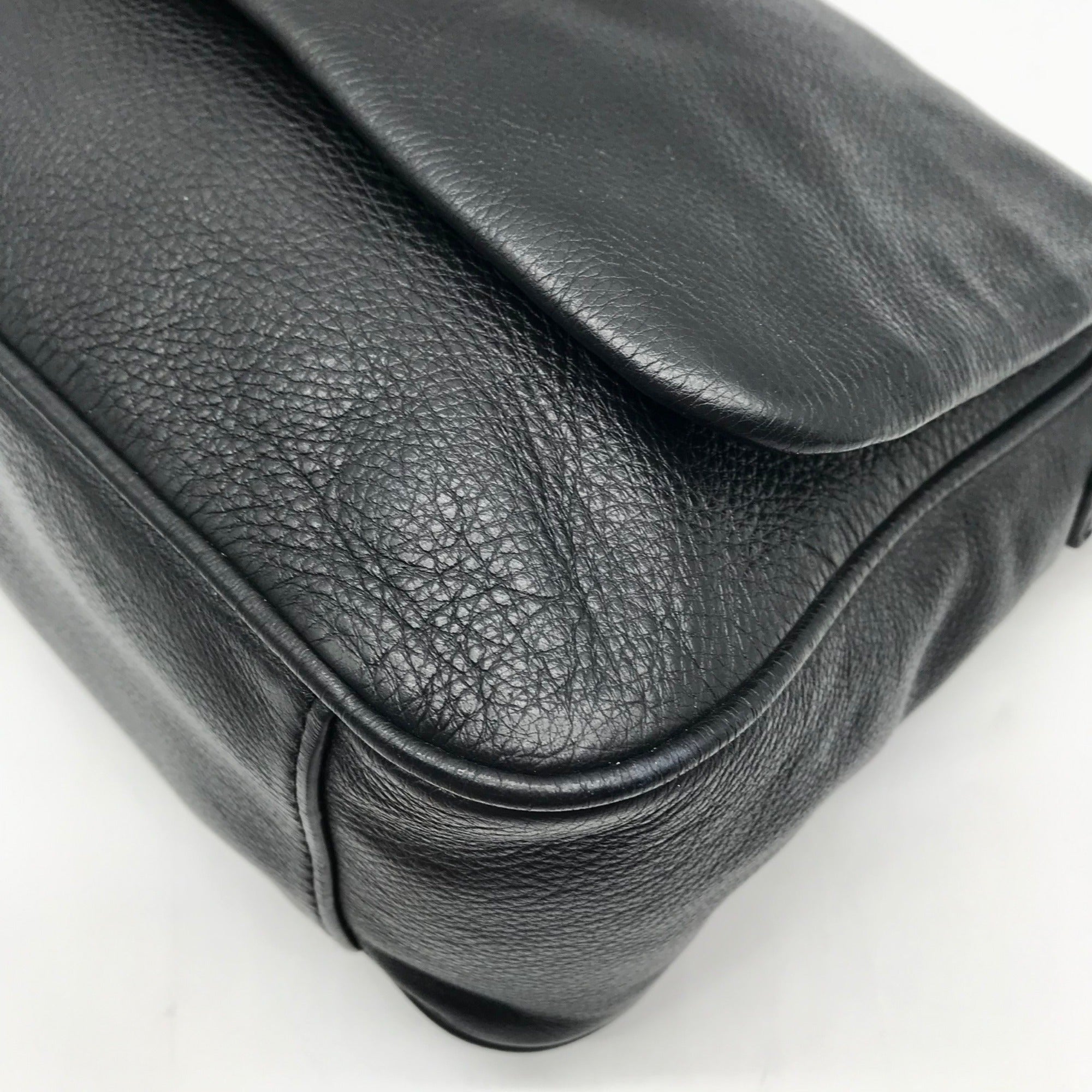 Marc Jacobs Black Leather Crossbody Bag