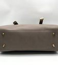 Miztique Gray Pebbled Satchel Bag