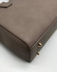 Miztique Gray Pebbled Satchel Bag
