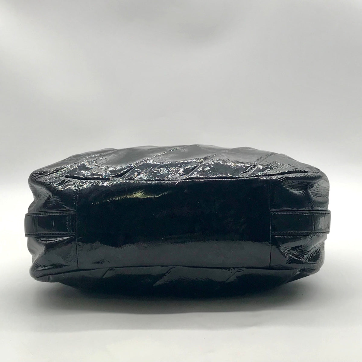 Coach Black Patent Leather Shoulder Bag-21301