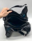 Coach Black Patent Leather Shoulder Bag-21301