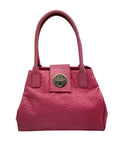Kate Spade Pink Ostritch Leather Anisha Bexley Shoulder Bag