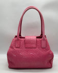Kate Spade Pink Ostritch Leather Anisha Bexley Shoulder Bag