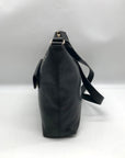 Kate Spade Black Pebbled Leather Serena Shoulder Bag
