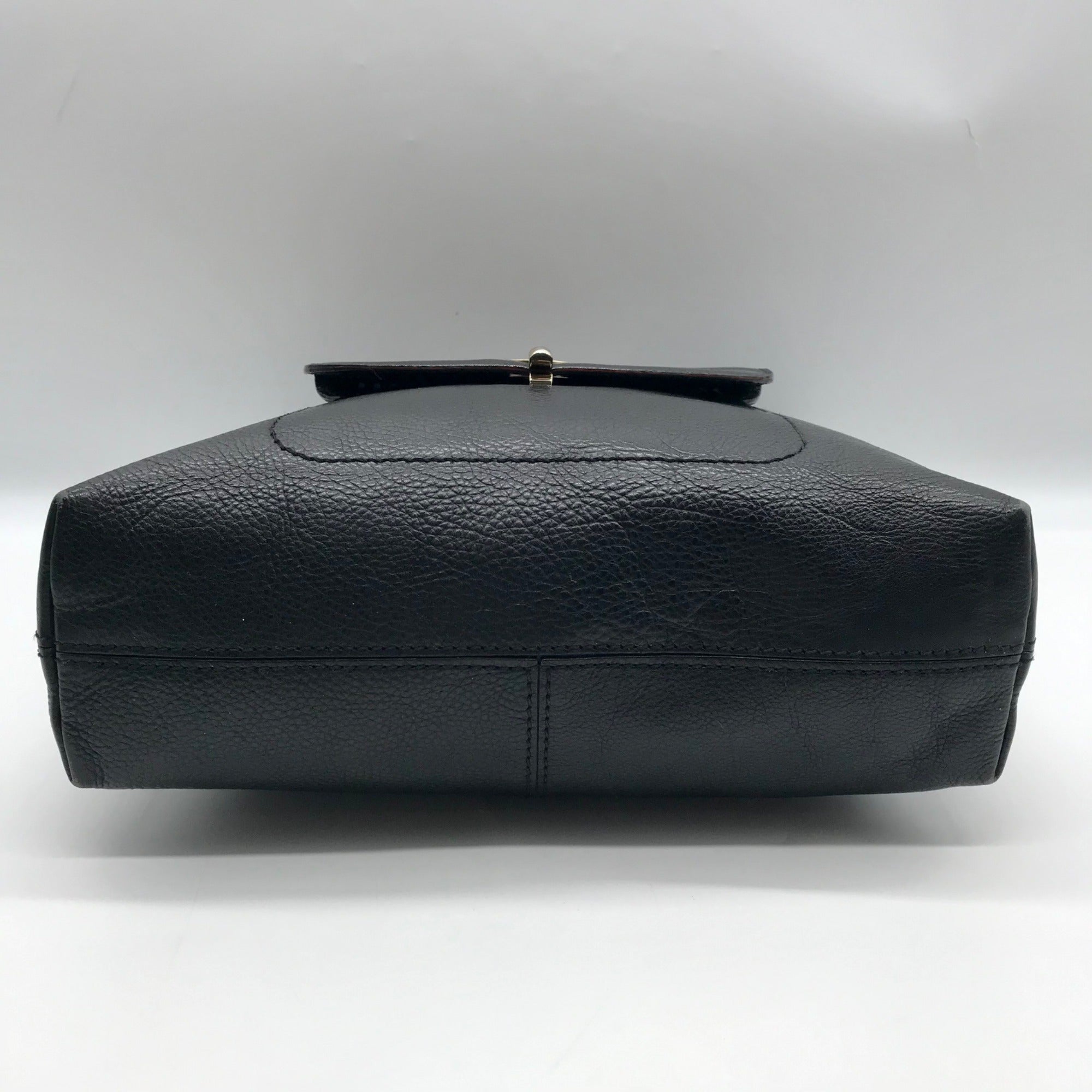 Kate Spade Black Pebbled Leather Serena Shoulder Bag