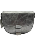 On 34th Silver Holmme Saddle Crossbody Bag - NWT