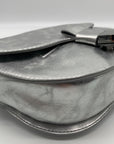 On 34th Silver Holmme Saddle Crossbody Bag - NWT