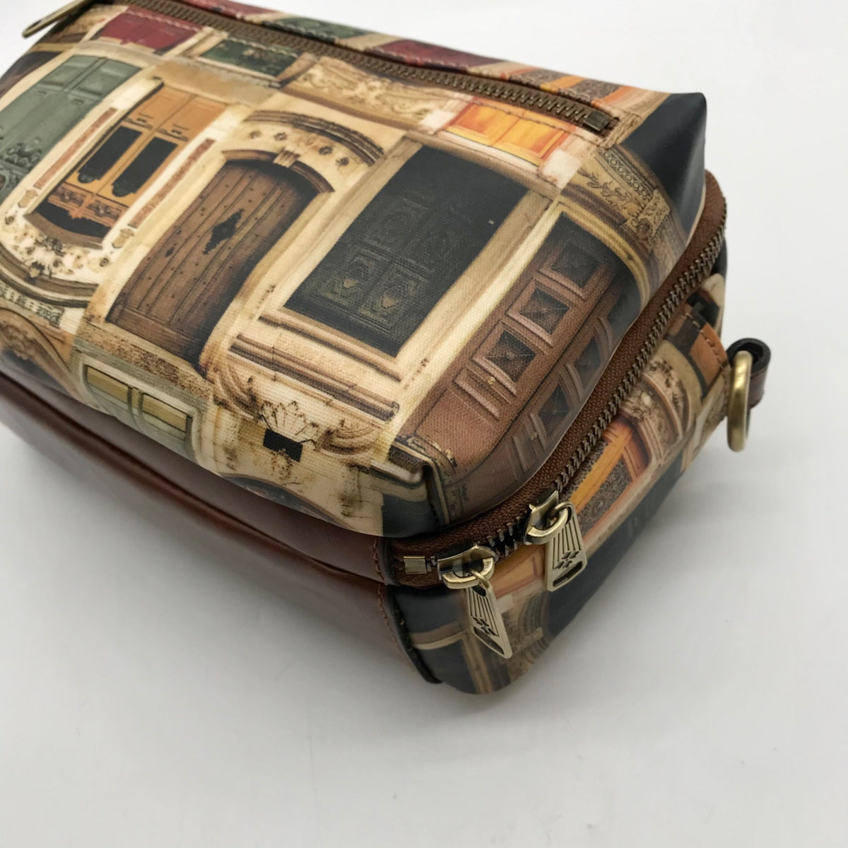 Patricia Nash Doorways To Italy Print Crossbody Bag