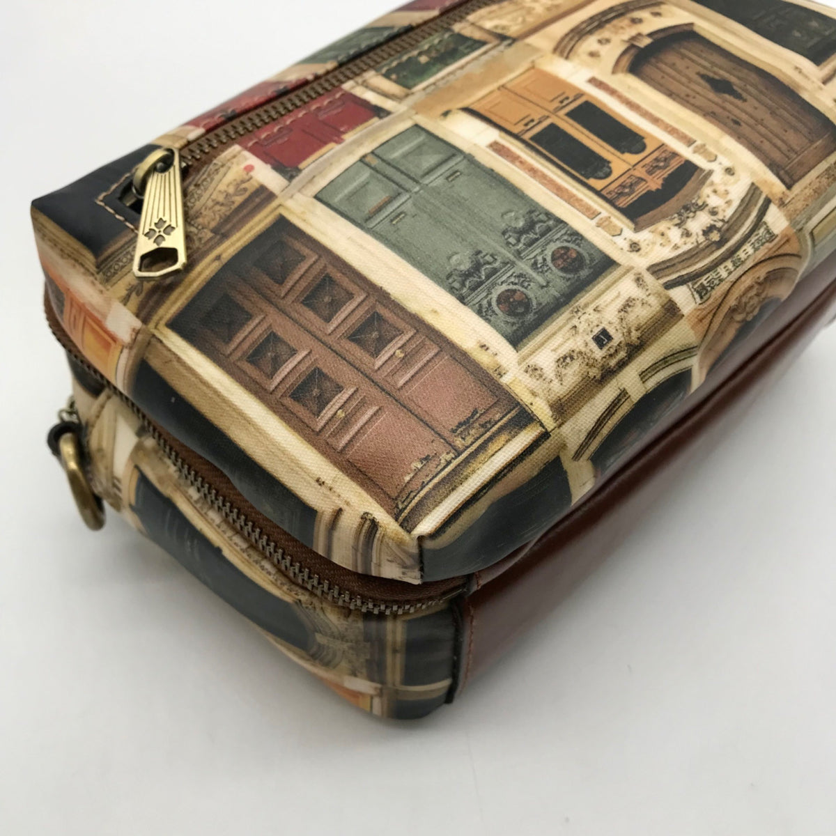 Patricia Nash Doorways To Italy Print Crossbody Bag