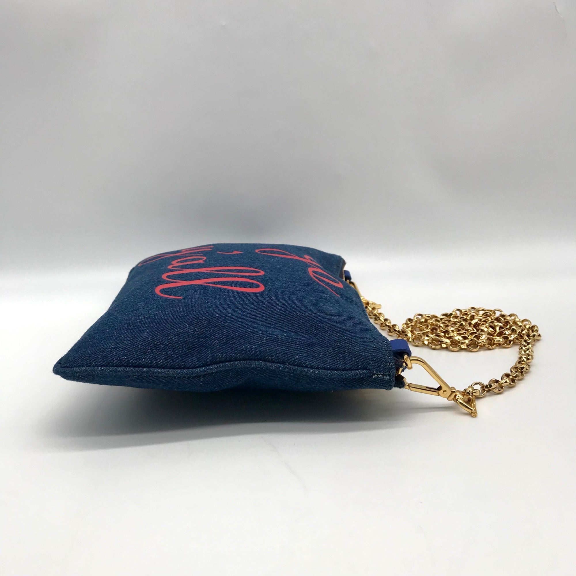 Draper James Red &amp; Blue Denim 'Go Y'all' Shoulder Bag