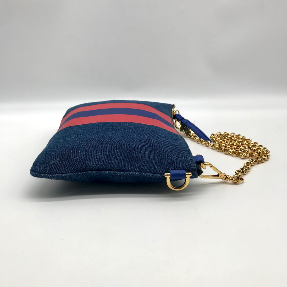 Draper James Red &amp; Blue Denim 'Go Y'all' Shoulder Bag