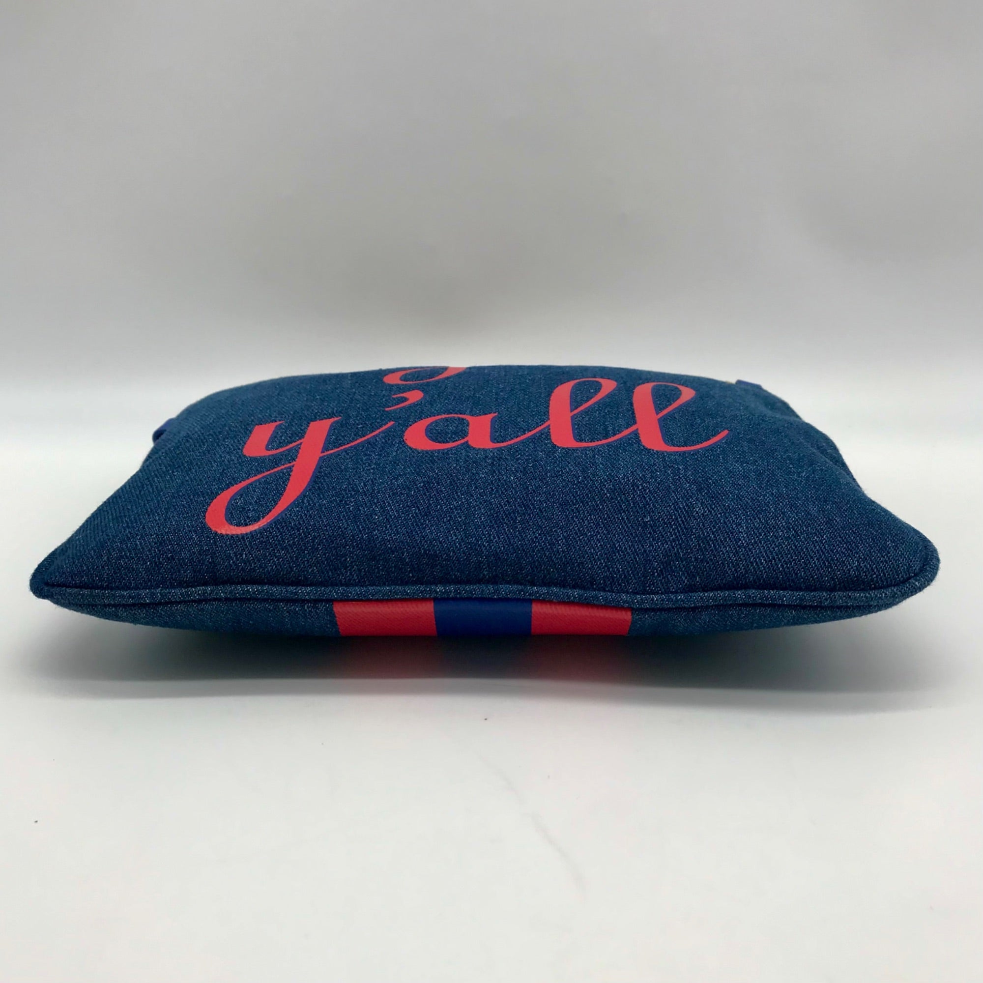 Draper James Red &amp; Blue Denim 'Go Y'all' Shoulder Bag