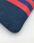 Draper James Red & Blue Denim 'Go Y'all' Shoulder Bag