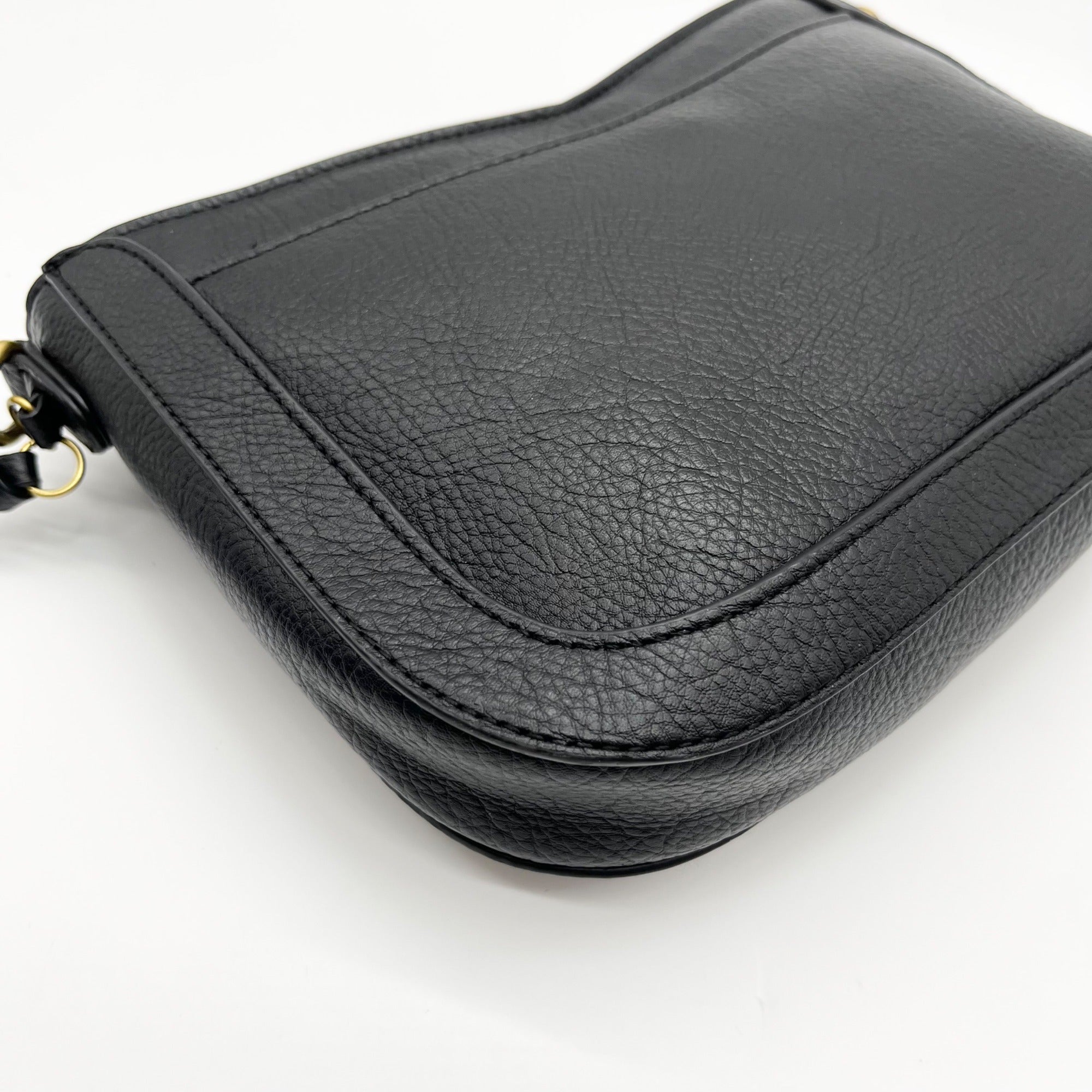 Style &amp; Co Black Feed Crossbody Bag