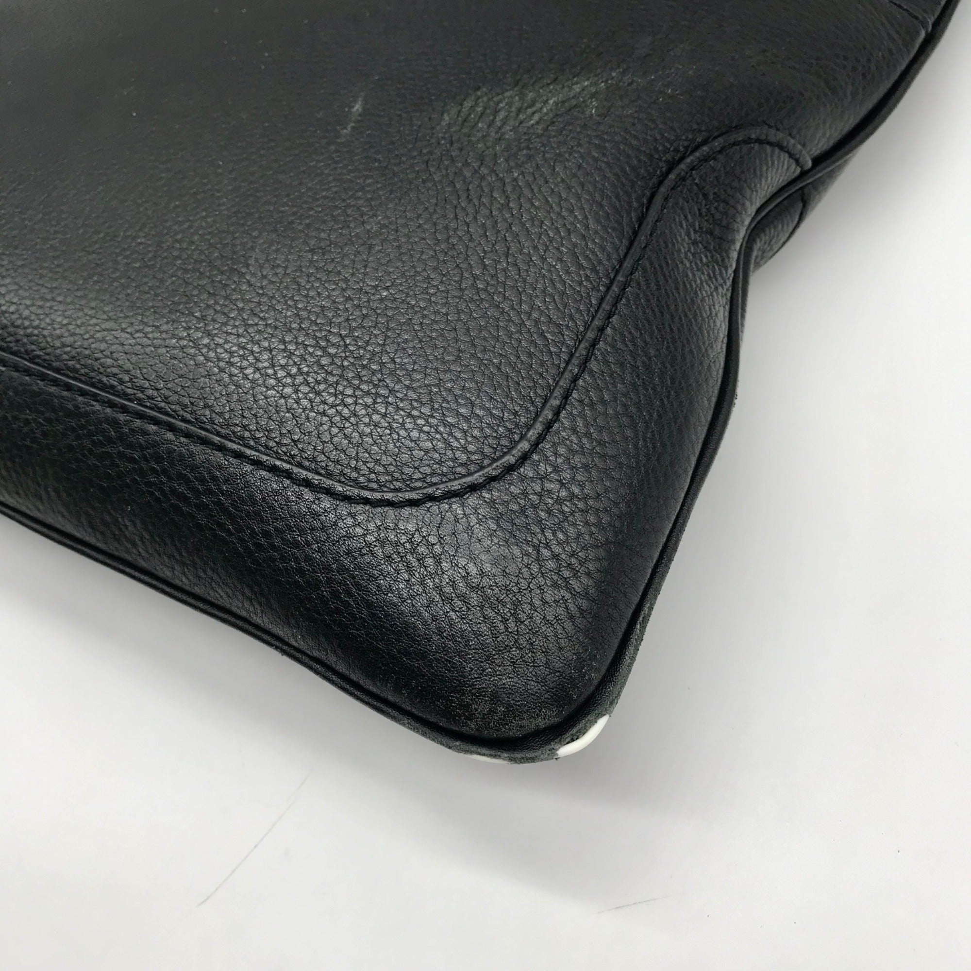 Tory Burch Black Leather Marsden Swingpack Crossbody Bag