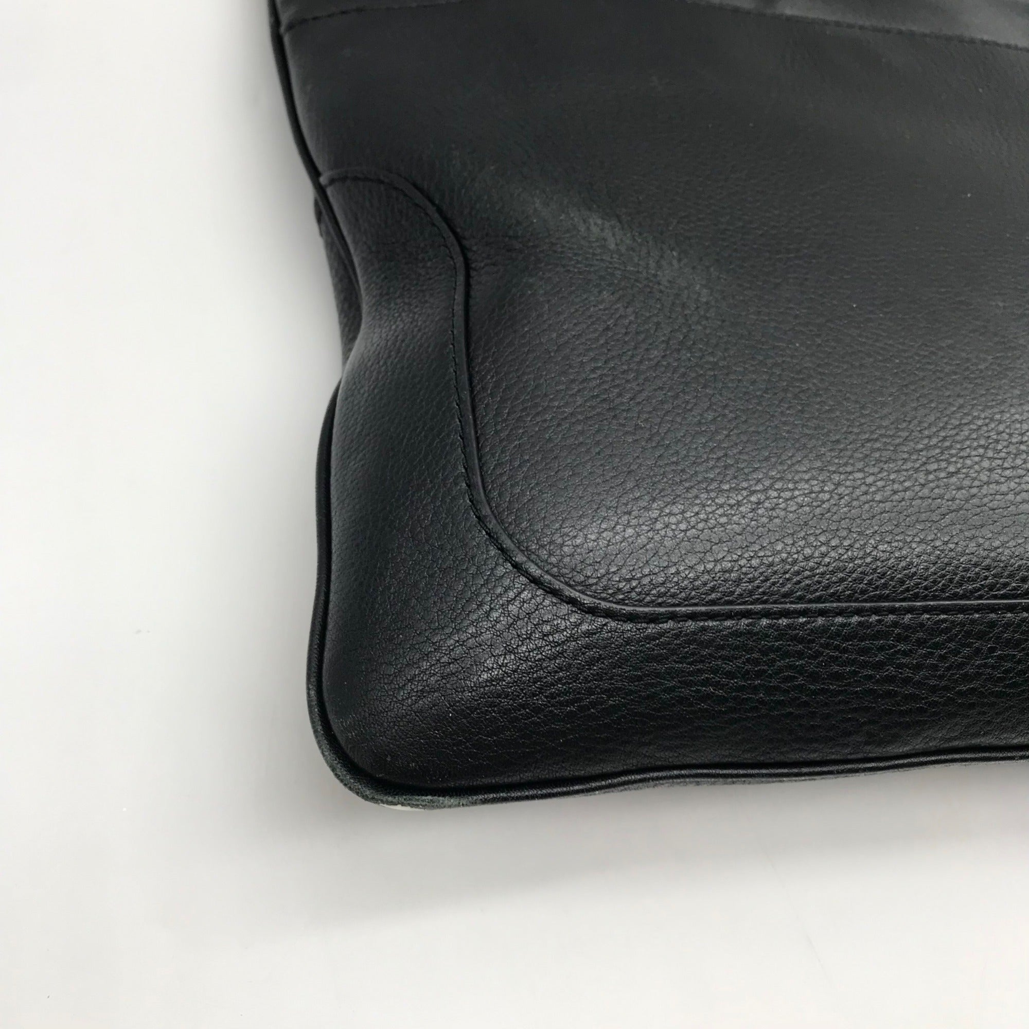 Tory Burch Black Leather Marsden Swingpack Crossbody Bag