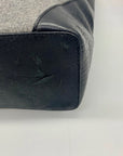 Karl Lagerfeld Black and Grey Paris Nouveau Tote Bag
