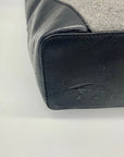 Karl Lagerfeld Black and Grey Paris Nouveau Tote Bag