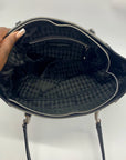 Karl Lagerfeld Black and Grey Paris Nouveau Tote Bag