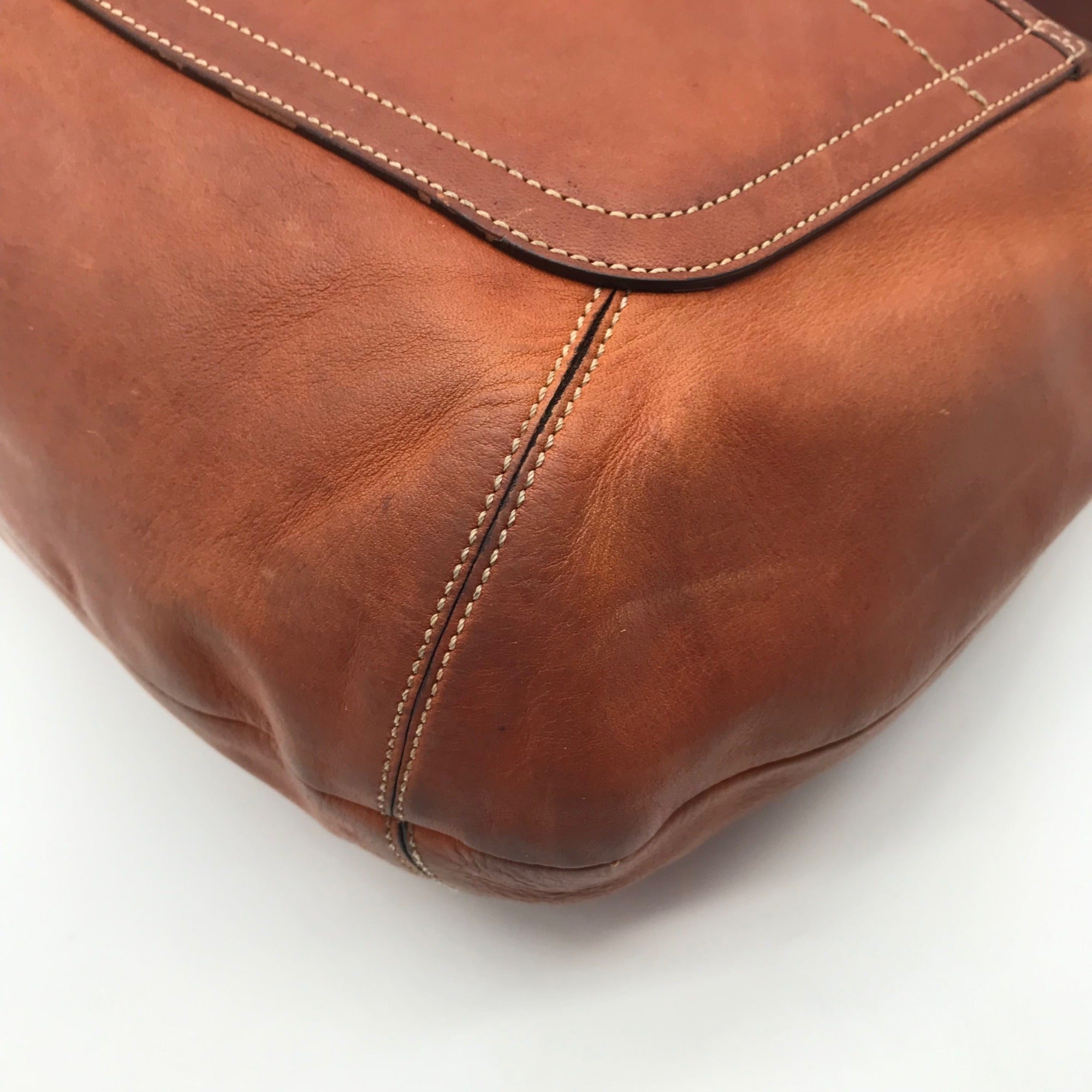 Coach Brown Leather Vintage Ergo Hobo Bag 11010