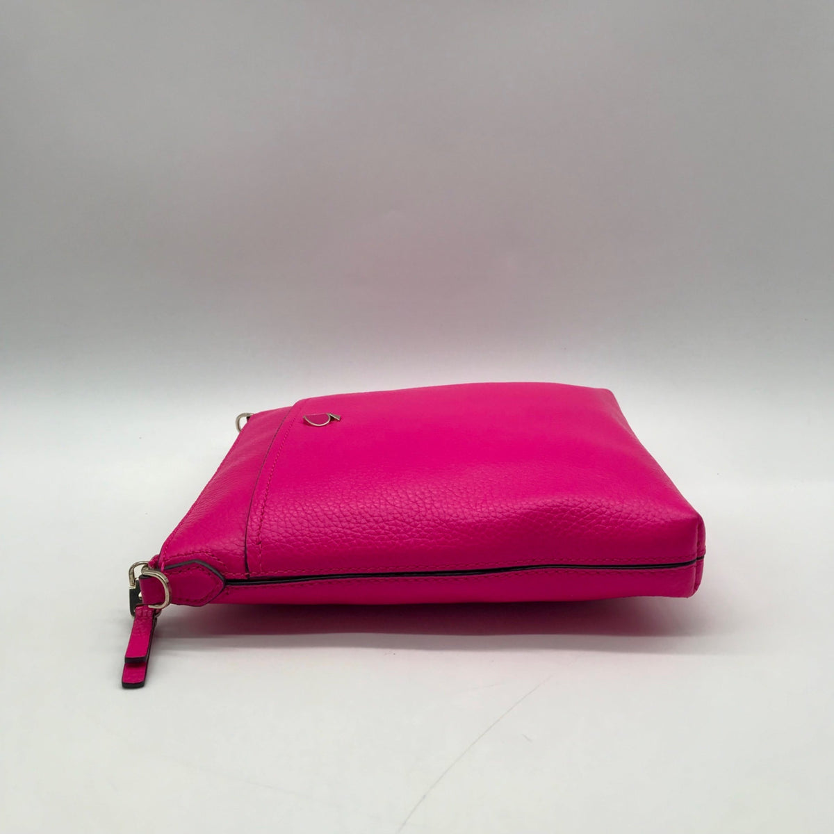 Kate Spade Hot Pink Pebbled Leather Crossbody Bag