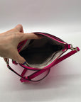 Kate Spade Hot Pink Pebbled Leather Crossbody Bag