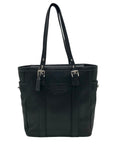 Coach Black Leather Hamptons Shoulder Bag 8E92