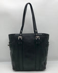 Coach Black Leather Hamptons Shoulder Bag 8E92