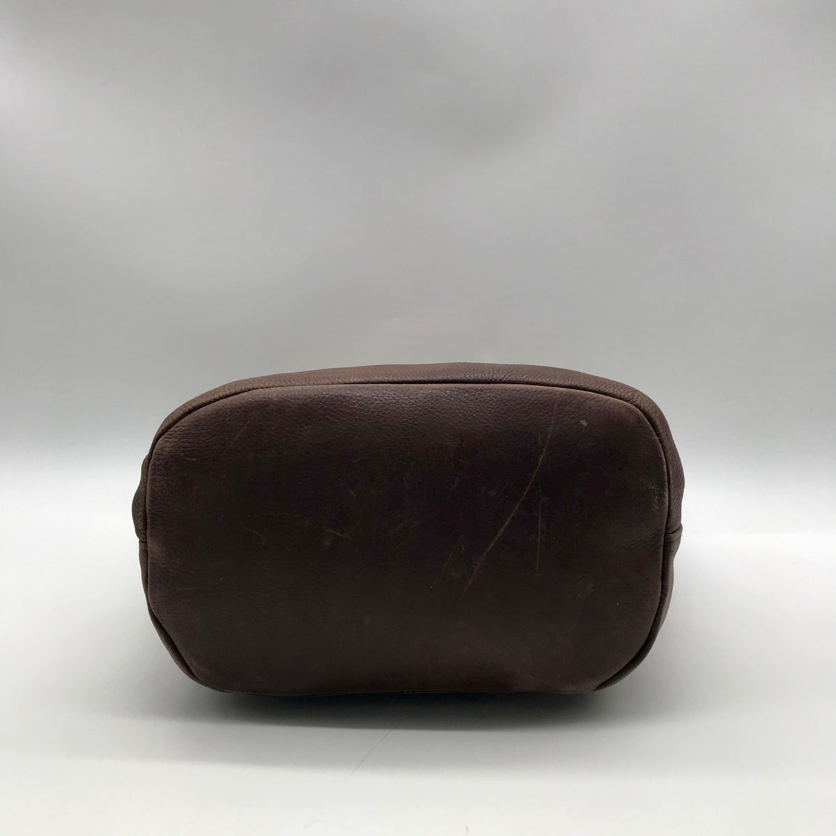 Tignanello Brown Pebbled Faux Leather Crossbody Bag