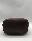 Tignanello Brown Pebbled Faux Leather Crossbody Bag