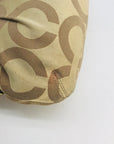 Coach Brown & Gold Signature Canvas Madison Small Hobo Bag 12950