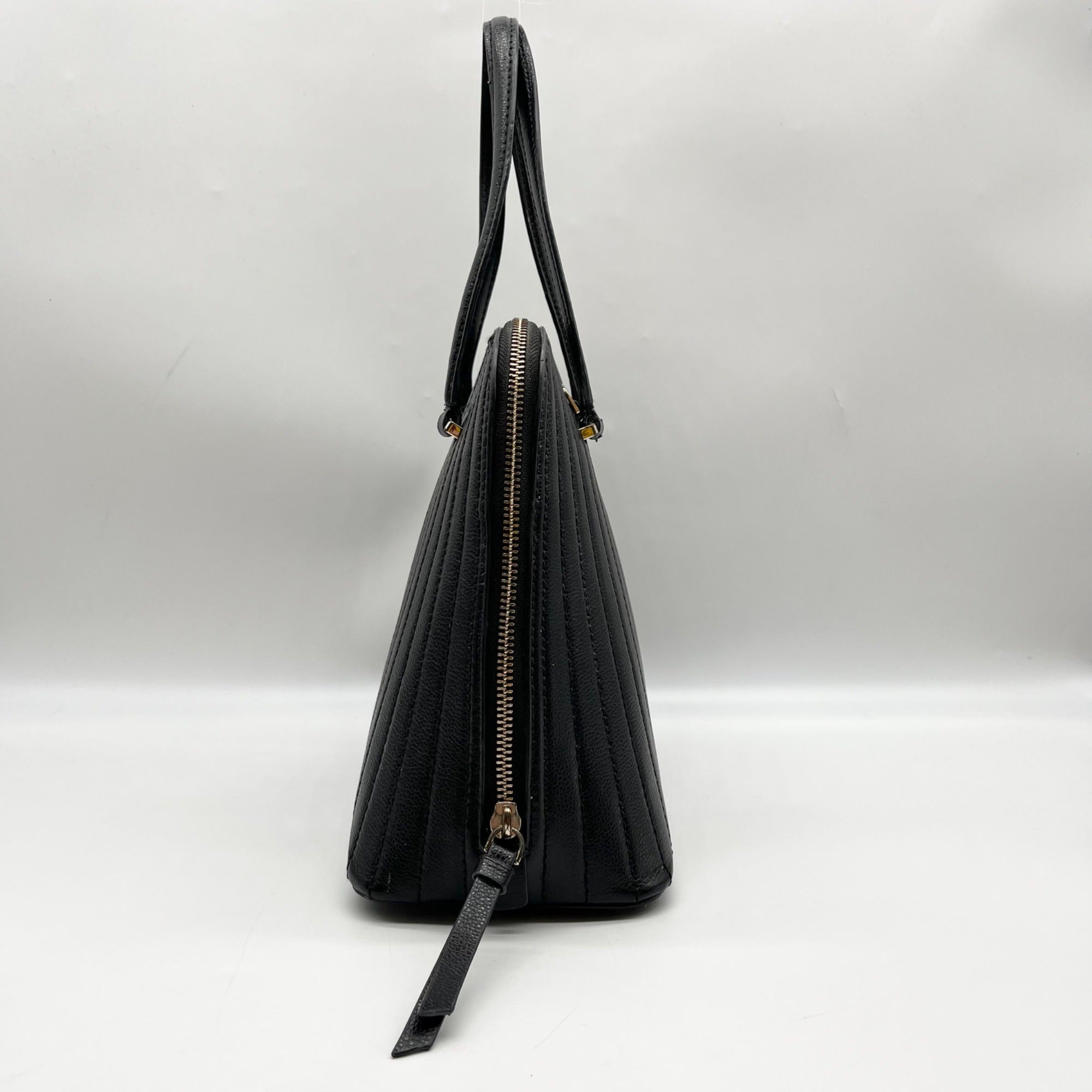 Kate Spade Black Quilted Dome Bag