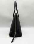 Kate Spade Black Quilted Dome Bag