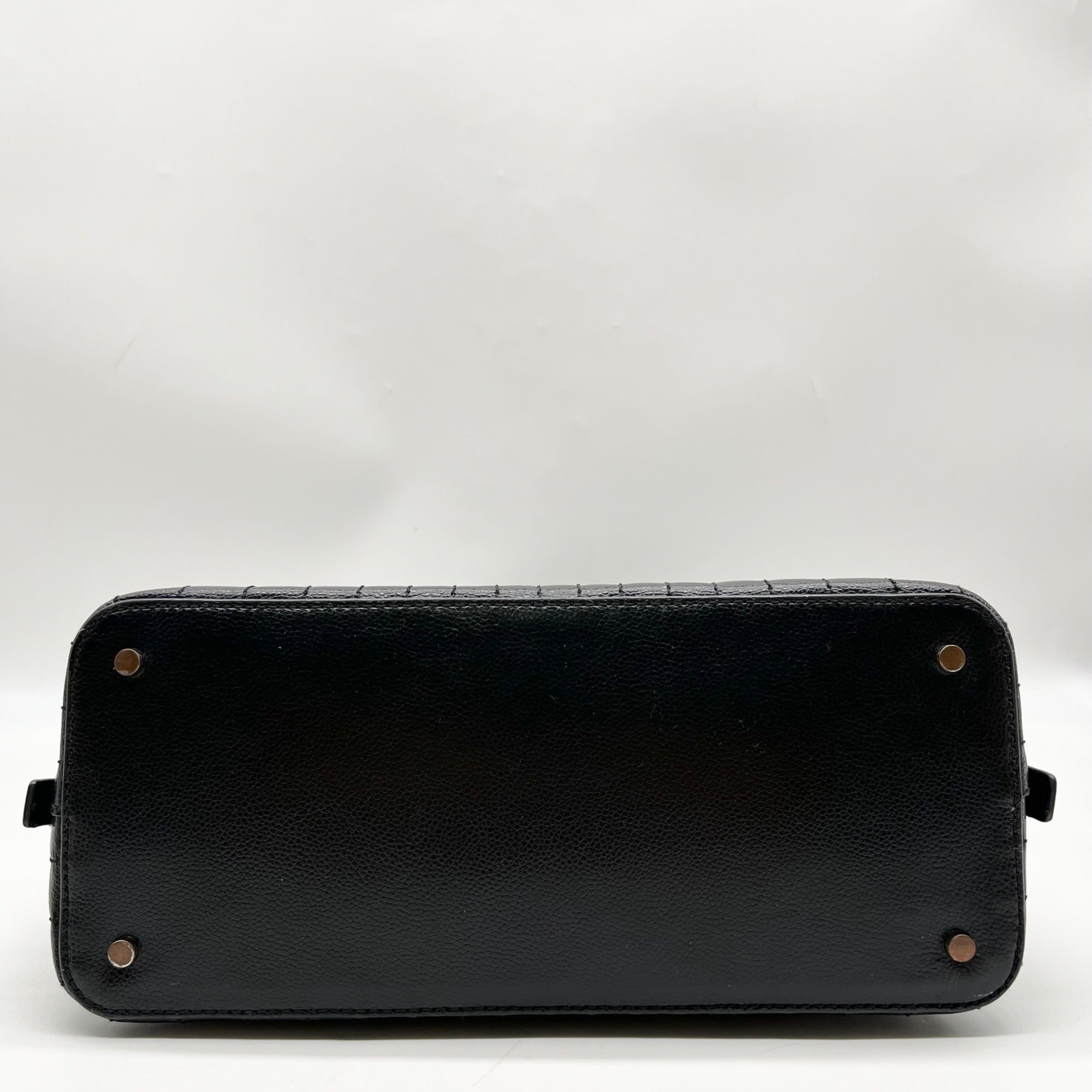 Kate Spade Black Quilted Dome Bag