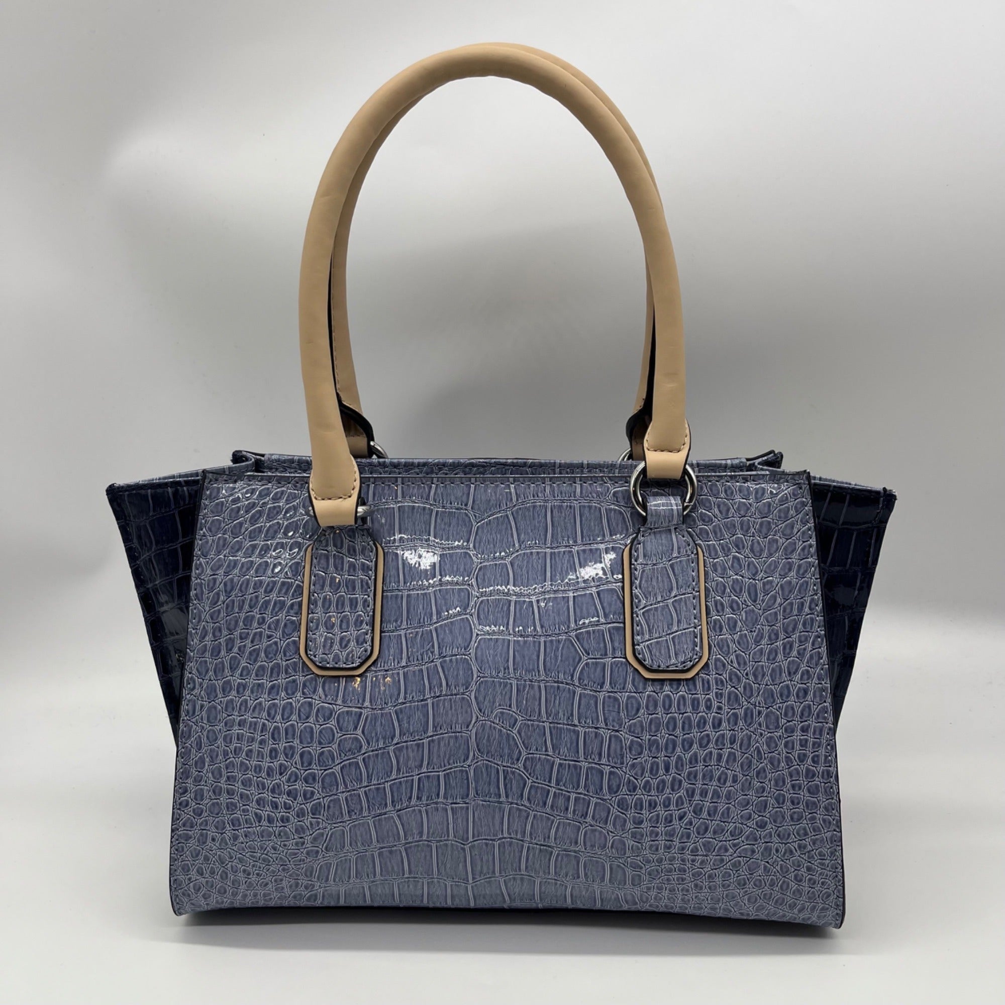 Guess Blue Vintage Y2K- Style Satchel Bag