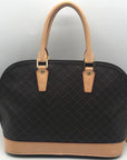 Rioni Brown Signature Dome Satchel Handle Bag