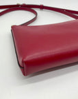 Kate Spade Red Saffiano Leather Sadie Crossbody Bag