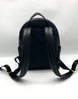Michael Kors Black Nylon Leopard Print Bex Backpack