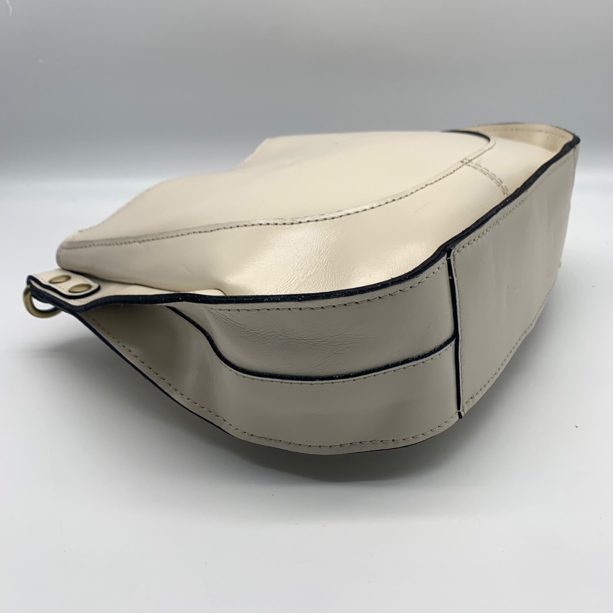 Patricia Nash Latte Leather Caletta Hobo Crossbody