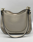 Patricia Nash Latte Leather Caletta Hobo Crossbody